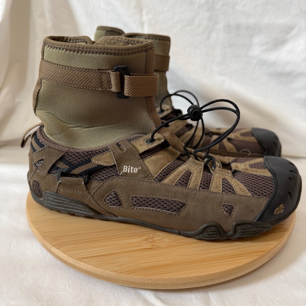 Bite Primal Flat 4025 Mens Brown Water 12 Shoes  High Top Hiking Sandals Size 12